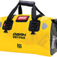 Waterproof Duffel& Luggage Bag - Motorcycle Dry Bag Tail Saddle Bags with Roll Top Closure,Large Storage Space,for Camping, Kayaking, Fishing & Traveling(Yellow, 25L)