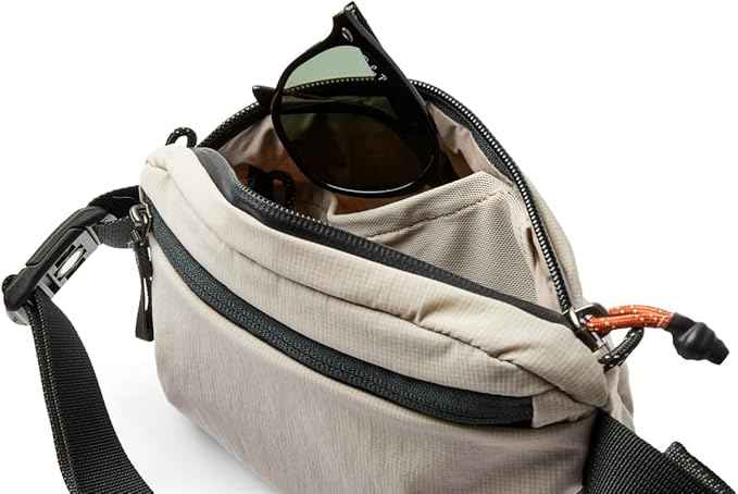 Bellroy Lite Belt Bag (versatile crossbody bag, fanny pack) - Ash