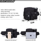 Tactical Waist Pack With Detachable Water Bottle Holder Pocket Fanny Pack & Outdoor Lumbar Bag for Hiking Travelling Climbing Cycling Camping Shopping Hunting Fishing