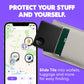 Tile by Life360 Slim - Wallet Finder, Bluetooth Tracker and Item Locator for Luggage Tags, Passports and More. Both iOS and Android Compatible. Phone Finder. 1-Pack (Black)