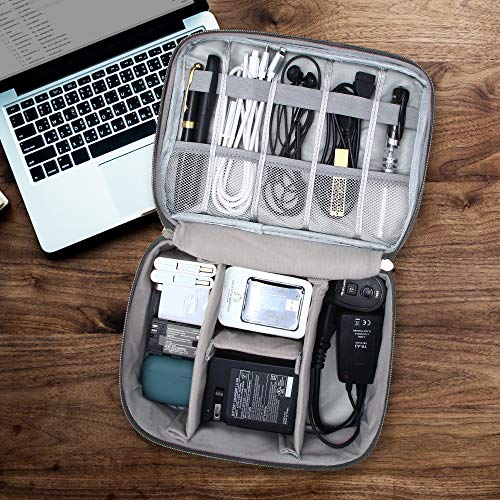 Electronics Organizer Travel Universal Cable Organizer Bag Waterproof Electronics Accessories Storage Cases for Cable