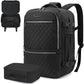 Travel Backpack,30L Carry on Backpack for Airplanes,17.3 Inch Frontier Airlines Personal Item Travel Bag with USB Charger and Cosmetic Bag