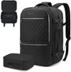 Travel Backpack,30L Carry on Backpack for Airplanes,17.3 Inch Frontier Airlines Personal Item Travel Bag with USB Charger and Cosmetic Bag