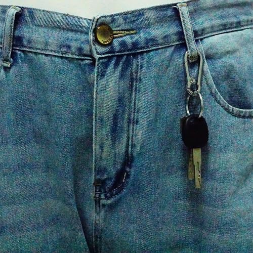 Carabiner Keychain Keyring Set for Men Women