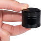 Metal Pill Box Pocket Purse Size - Waterproof Daily Pill Container, Single Aluminum Pill Case Portable Compact Round Medicine Organizer Pill Holder for Medication, Fish Oils Vitamins