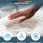 Travel Pillow VOLAR Memory Foam Small Pillow for Sleeping with thermoregulating and Quickdry Removable Cover, Portable Pillow with Travel Bag, for Airplanes, Camping, Van, Neck Pain Relief