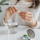 Pill Box, 3 Compartment Portable Travel Medicine Box with Mirror, Compact and Cute, Fits in Purse and Pocket, Medicine and Vitamin Organizer (American Flag)