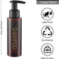 Travel Bottles Plastic Pump Bottle Dispenser TSA Approved 3.4oz/100ml 4 Pack Travel Refillable Shampoo and Conditioner Bottles Empty Travel Size Bottles for Cosmetic, Lotion, Liquid Soap (Brown)