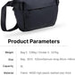 ULANZI Versatile Camera Shoulder Bag Photography Travel Messenger Portable Travel Bag Accessories Stylish Crossbody DSLR Sling Bag Compatible with Sony Canon etc -BLACK