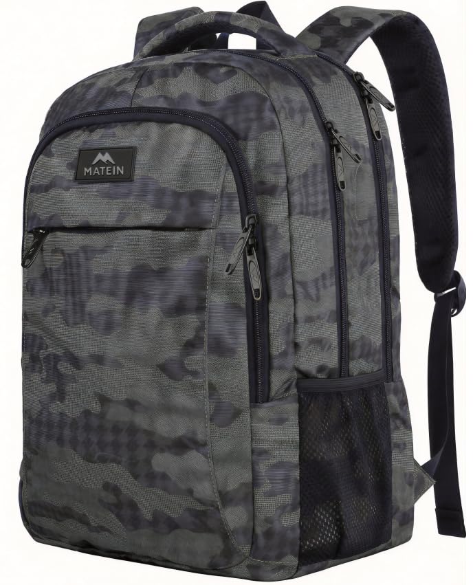 Grey 17.3 Inch Laptop Backpack