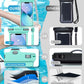 wellhouse Waterproof Phone Pouch, Waterproof Phone Case for iPhone 16 15 14 13 12 Pro Max XS Samsung, IPX8 3D Cellphone Dry Bag Beach Essentials (1 Pack - Crystal Green7.0, 7 inch)