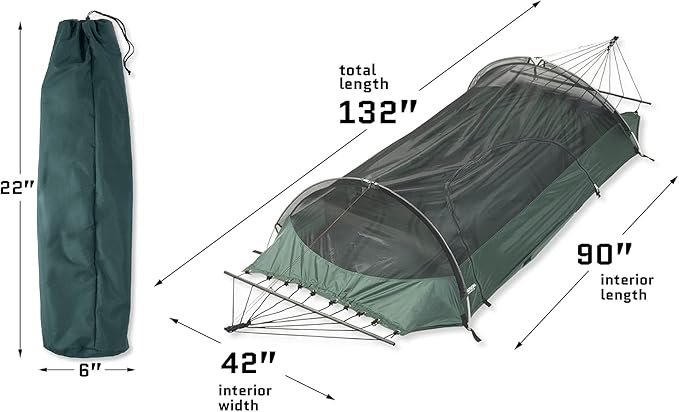 Lawson Hammock Blue Ridge Camping Hammock and Tent,