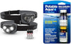 Energizer LED Headlamp PRO (2-Pack), IPX4 Water Resistant Headlamps, High-Performance Head Light & Potable Aqua Water Purification Tablets with PA Plus, Portable and Effective Solution