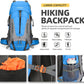 King'sGuard 60L Hiking Backpack Lightweight Camping Backpack with Rain Cover Large Waterproof Packable Outdoor Trekking Travel Backpack for Men Women (Blue) - Roamly
