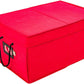 [Christmas Ornament Storage Box with Dividers] - (Holds 72 Ornaments up to 3 Inches in Diameter) | Acid-Free Removable Trays with Separators | 3 Removable Drawer Style Trays