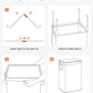 SOLEDI Laundry Hamper with Lid 90L Large & Tall Collapsible Laundry Basket, Clothes Hamper with Bag Removable Easy to Carry, Dirty Hampers for Bedroom, Bathroom, Dorm, College, Grey