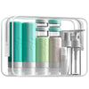 INSFIT Travel Bottles for Toiletries 23pack, TSA Approved Travel Size Toiletries, Airplane Essentials for Creams, Shampoo, Cosmetic Liquids