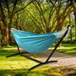 Double Hammock with Stand Included 450lb Capacity Steel Stand