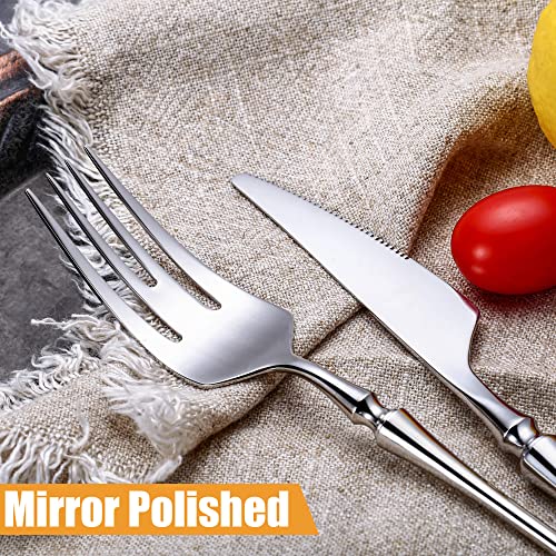 24 Piece Silverware Set for 6 (6 Count)