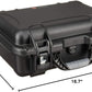 Nanuk 920 Waterproof Hard Case with Foam – Impact-Resistant with Integrated Slide Locks for Camera, Drone and Electronics (Black)