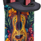 Neoprene Wine Tote, Bottle Carrier Gag Insulating Neoprene Thicker, Insulated Wine Bag for Travel Holds Two Bottles, Bottle Carrier Bags Protect the Bottles, Guitar