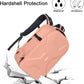 MOSISO Camera Backpack, DSLR/SLR/Mirrorless Photography Camera Bag 15-16 inch Waterproof Hardshell Case with Tripod Holder&Laptop Compartment Compatible with Canon/Nikon/Sony, Salmon Pink