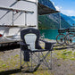 Folding Camping Chair Oversized Heavy Duty Padded Outdoor Chair (2 Count)