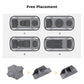 K&F Concept 2 in 1 Sling Bag Everyday Shoulder Bag & Multifunction Photography Crossbody Camera DSLR Backpack Portable Bag
