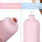 ASEVAT 10 oz Plastic Leak Proof Travel Bottles for Toiletries, Plastic Travel Size Containers, Shampoo and Conditioner Bottles Refillable Squeeze Bottle for Lotion, Body Wash (3Pcs)