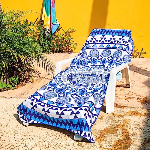 Microfiber Beach Towel for Adults with Bag
