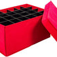 [Christmas Ornament Storage Box with Dividers] - (Holds 72 Ornaments up to 3 Inches in Diameter) | Acid-Free Removable Trays with Separators | 3 Removable Drawer Style Trays
