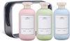 ASEVAT 10 oz Plastic Leak Proof Travel Bottles for Toiletries, Plastic Travel Size Containers, Shampoo and Conditioner Bottles Refillable Squeeze Bottle for Lotion, Body Wash (3Pcs)