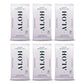 ALŌH Lavender Rosewood + Aloe Sanitizing Hand Wipes - Clean Hands, Clear Mind - On The Go Hand Sanitizer Wipes for Kids and Adults - Travel Size 6 Pack, 20ct (120 wipe)