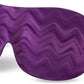Bucky Ultralight Travel & Sleep Chevron Eye Mask, Violet, One Size