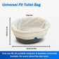 100 Count Enlarged Bedside Commode Liners for Commode Chairs, Bed Pans, and Portable Toilets, Pre-Separated, Leakproof, Sturdy, Disposable, for Adults, Seniors, Medical Care, and Camping