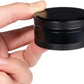 Portable Pill Box Metal Pill Case - Single Waterproof Pill Container for Purse & Pocket Travel Pillbox, Daily Round Aluminium Medicine Organizer Holder to Hold Vitamins, Medication, Fish Oil