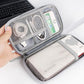 Electronic Organizer Small Travel Cable Organizer Bag, Digital Gadget Organizer Case, Waterproof Travel Gear Storage Carrying Sleeve Pouch for Cable, USB, Earphones, Portable Hard Drives, Power Banks