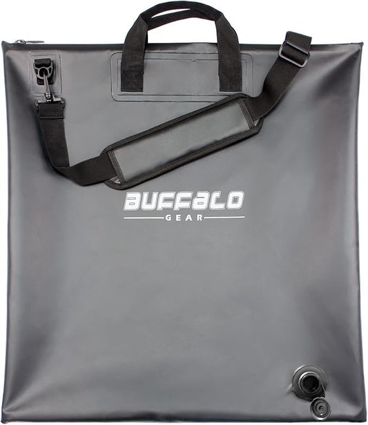 Buffalo Gear Fish Tournament Weigh in Bag for Bass Fishing, Heavy Duty Fish Bag for Caught Fish Waterproof,Leakproof,Puncture Resistant