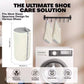 Laundry Shoe Bags for Washing Machine, 2Pcs Shoe Washing Bag Shoe Laundry Bag for Washer and Dryer Reusable Shoe Washing Bags Shoe Washing Machine Bag (Begie-2Pcs)