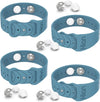 Motion Sickness Bands Anti Nausea Acupressure Wristband Sea Sickness Wristbands Nausea Bands Natural Relief Motion & Morning Sickness -（2 Pairs Blue）