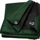 Large Waterproof Tarp - Heavy Duty 10 Mil Thick Poly Tarpaulin Ideal for Canopy Tents, Boats, RV or Pool Covers - Multipurpose Protective Tarps with Grommets for Indoor and Outdoor Use | 20' x 40'