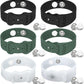 Motion Sickness Bands Anti Nausea Acupressure Wristband Sea Sickness Wristbands Nausea Bands（3Pairs-Black+Green+Transparent）