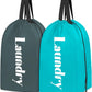 Sylfairy 2 Pack XL Laundry Bag with Strap,Heavy Duty Travel Laundry Bag,Rip-Stop Dirty Clothes Shoulder Bag with Drawstring,Easy Fit a Laundry Hamper or Basket Travel Essentials