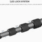 Leofoto Professional Camera Tripod, 46" Compact Carbon Fiber Tripod for DSLR Video Camcorder, 4 Leg Sections, 360° Ball Head, Max Load 8KG/18Lb (LS-254CX+LH-30)