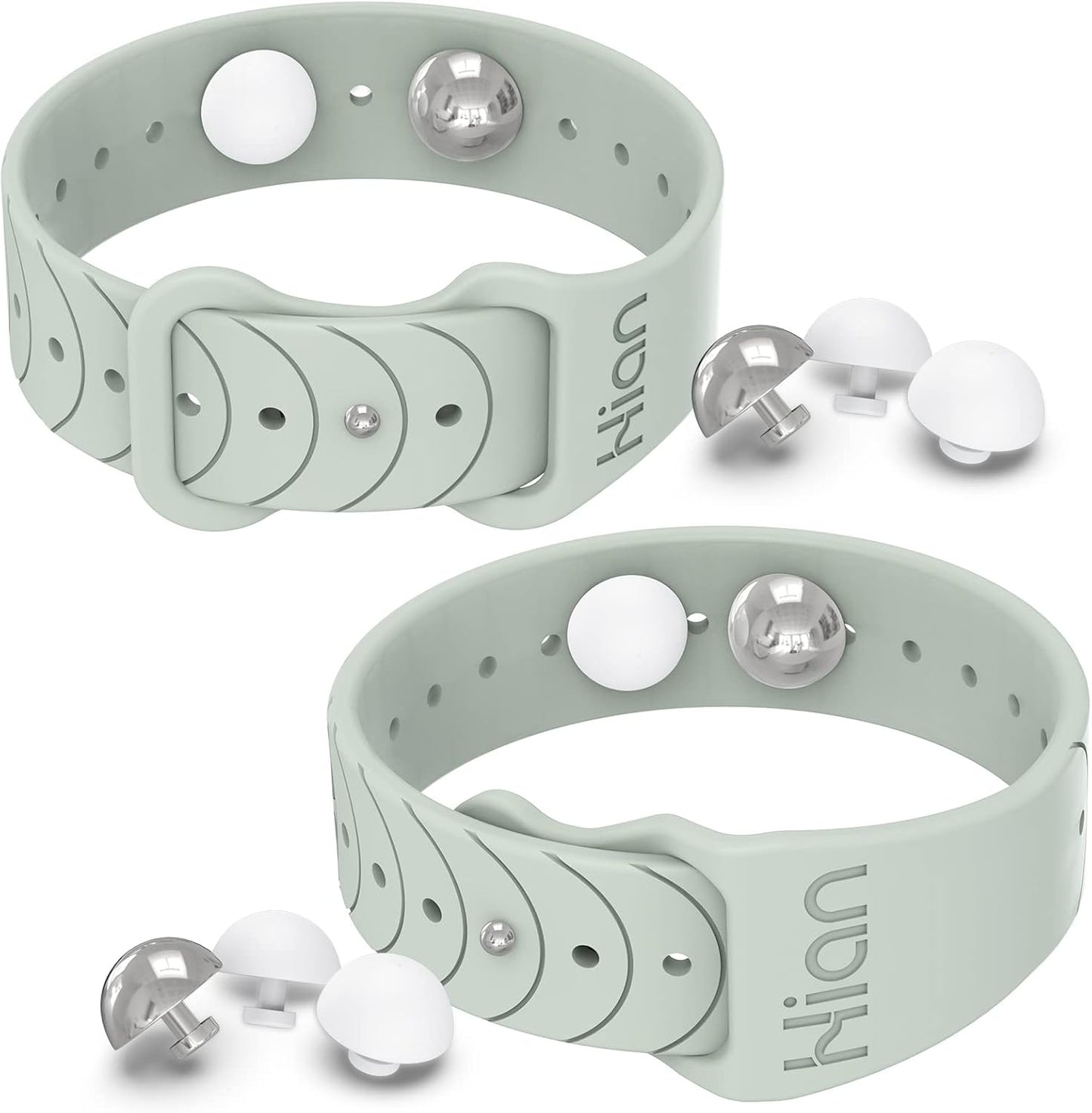 Motion Sickness Bands Sea Sickness Wristbands Acupressure Nausea Wristband/,Natural Relief of Nausea Headaches,Insomnia,Anxiety,Sleep Aid, Morning Sickness,Motion Sickness（1 Pair Beryl）