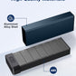 HEIYING 7 Days Pill Organizer with Aluminum Shell for One Week Capacity, Portable Metal Pill Case to Hold Vitamin, Medicine, Supplements
