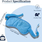 Solayman’s Reusable Gel Eye Mask – Hot & Cold Therapy Eye Ice Pack with Soft Fleece Cover for Puffy Eyes, Dark Circles, Migraines, Stress & Headache Relief – Cooling Compress Eye Mask (Blue)