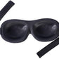 Bucky Ultralight Travel & Sleep Chevron Eye Mask, Gray, One Size