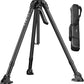 SmallRig x Potato Jet Tribex Hydraulic Carbon Fiber Tripod Fast Extend Camera Travel Tripod, Low Angle Photograph to 5.9in/15cm, Max Height 61in/155cm, Weight 5.7lbs, Load up 55lbs - 4858