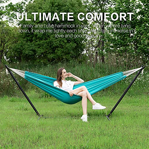 Double Hammock with Stand for Outside
